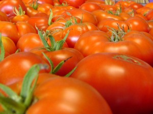 tomato close up