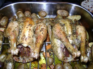 roasted chicken