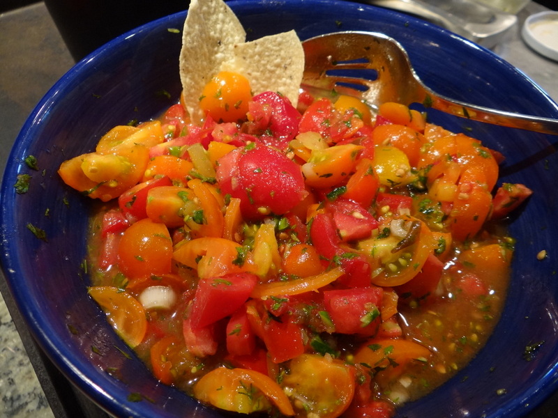 Fresh tomato salsa