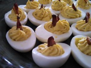 Bacon Deviled Eggs