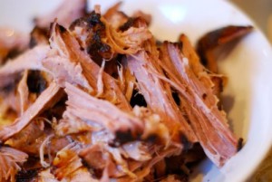 pulled pork from slow roasted