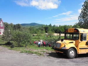 school trip to the farm