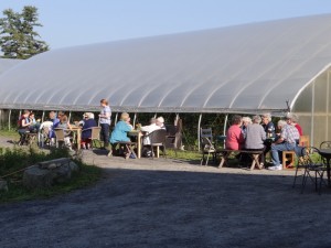 summer farm dinner