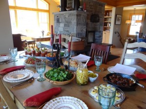 farmhouse inn table