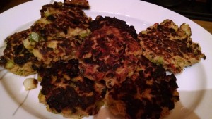 leek fritters