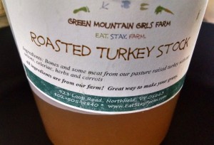 Turkey stock broth