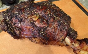 roast leg of goat