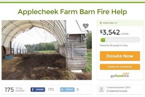 applecheek barn fire campaign