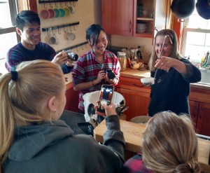 Williams winter study making cheese