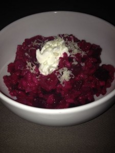 Creamy Beetroot Risotto