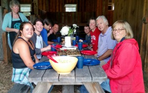 family support farmer lunch