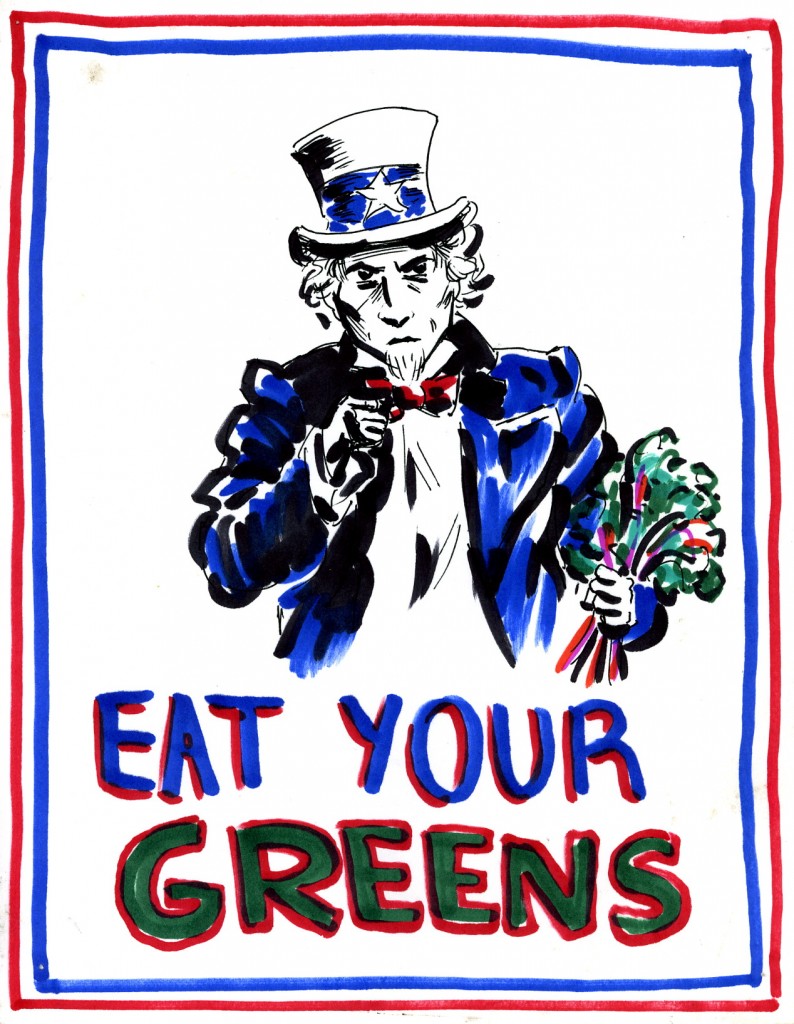 Eat Your Greens by Anna